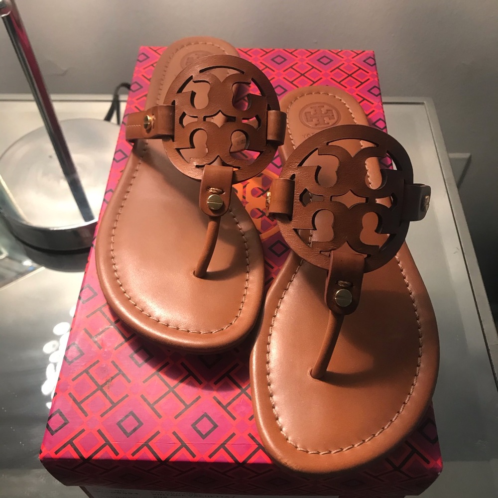 Tory Burch Miller calf leather sandals
